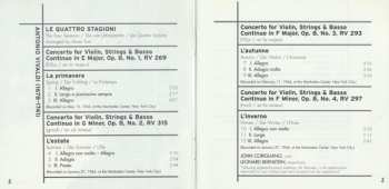 CD Leonard Bernstein: The Four Seasons (Le Quattro Stagioni) / Concerto For Diverse Instruments / Oboe Concerto / Flute Concerto