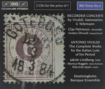 Album Antonio Vivaldi: Recorder Concerti = Blockflötenkonzerte & The Complete Works For The Italian Lute Of His Period