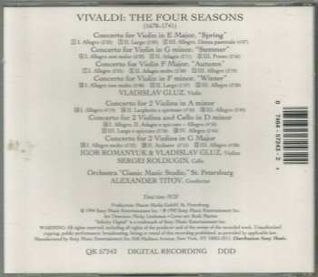 CD Antonio Vivaldi: The Four Seasons
