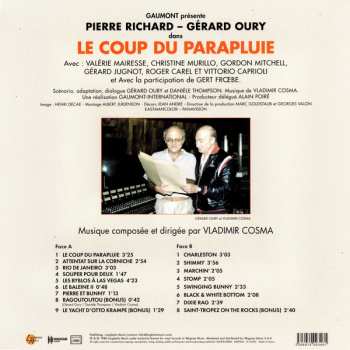 LP Vladimir Cosma: Le Coup Du Parapluie (Bande Originale Du Film De Gérard Oury)
