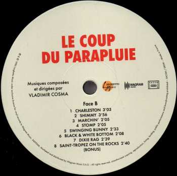 LP Vladimir Cosma: Le Coup Du Parapluie (Bande Originale Du Film De Gérard Oury)