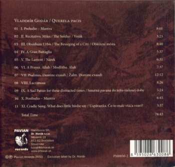 CD Vladimír Godár: Querela Pacis