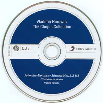 7CD/Set di cofanetti Vladimir Horowitz: The Chopin Collection