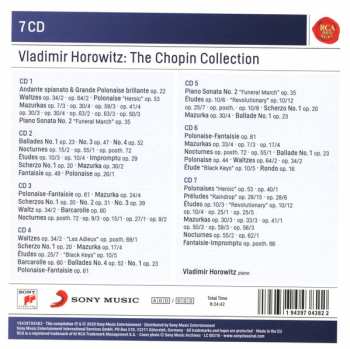 7CD/Set di cofanetti Vladimir Horowitz: The Chopin Collection