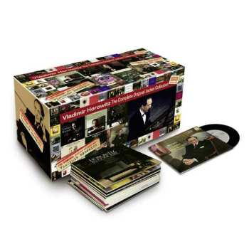 70CD/Set di cofanetti Vladimir Horowitz: The Complete Original Jacket Collection LTD