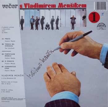 LP Vladimír Menšík: Večer S Vladimírem Menšíkem 1