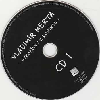 3CD/Set di cofanetti Vladimír Merta: Vykopávky Z Korintu