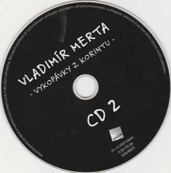 3CD/Set di cofanetti Vladimír Merta: Vykopávky Z Korintu