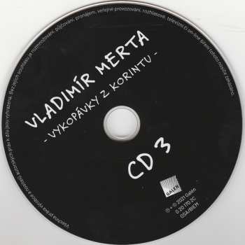 3CD/Set di cofanetti Vladimír Merta: Vykopávky Z Korintu