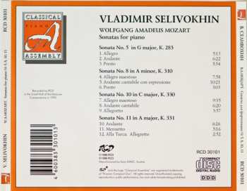 CD Wolfgang Amadeus Mozart: Sonatas For Piano № 5, 8, 10, 11