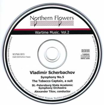 CD Vladimir Shcherbachov: Symphony No. 5, The Tobacco Captain