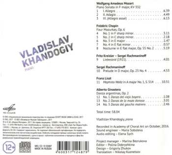 CD Frédéric Chopin: Vladislav Khandogiy