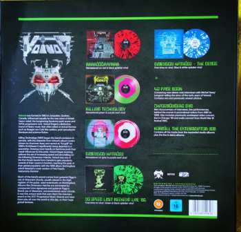 6LP/DVD/Set di cofanetti Voïvod: Forgotten In Space DLX | LTD | CLR