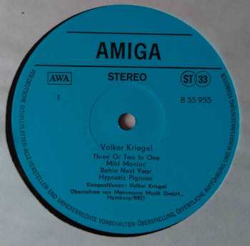 LP Volker Kriegel: Volker Kriegel