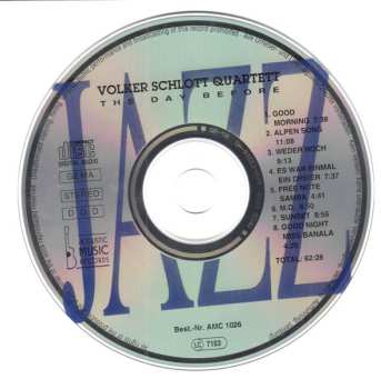 CD Volker Schlott Quartett: The Day Before