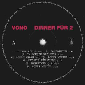 LP Vono: Dinner Für 2