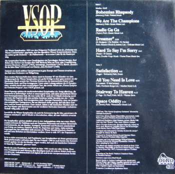 LP Vienna Symphonic Orchestra Project: Symphonic Rock · Die Wiener Symphoniker Spielen Klassiker Der Rockmusik