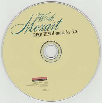 CD Wolfgang Amadeus Mozart: Requiem D-Moll, KV 626