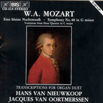 CD Wolfgang Amadeus Mozart: Transcriptions For Organ Duet