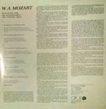LP Wolfgang Amadeus Mozart: The Concert Arias