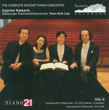 CD Wolfgang Amadeus Mozart: Piano Concertos No.5 KV175 / No.6 KV238 / Rondo KV382