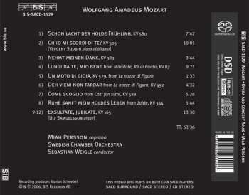 SACD Wolfgang Amadeus Mozart: Un Moto Di Gioia: Opera & Concert Arias