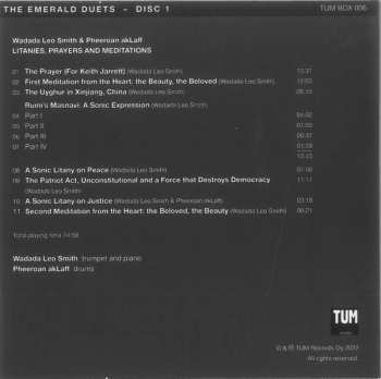 5CD/Set di cofanetti Wadada Leo Smith: The Emerald Duets