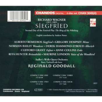 4CD/Set di cofanetti Richard Wagner: Siegfried