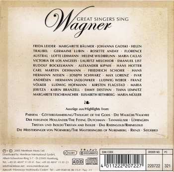10CD/Set di cofanetti Richard Wagner: Great Singers Sing