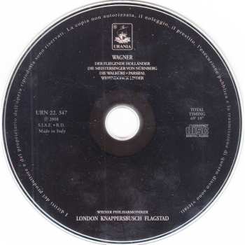 CD Wiener Philharmoniker: Der Fliegende Holländer, Die Meistersinger Von Nürnberg, Die Walküre, Parsifal, Wesendonck Lieder