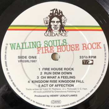 2LP Wailing Souls: Fire House Rock