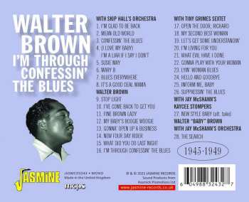 CD Walter Brown: I’m Confessin’ The Blues – The Best Of The Rest 1945-1949