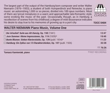 CD Tomasz Kamieniak: Piano Music, Volume One