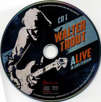 2CD Walter Trout: Alive In Amsterdam
