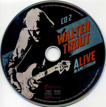 2CD Walter Trout: Alive In Amsterdam