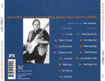 2CD Walter Trout And The Free Radicals: Live Trout