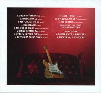 CD/Set di cofanetti Walter Trout: Ordinary Madness DLX | LTD