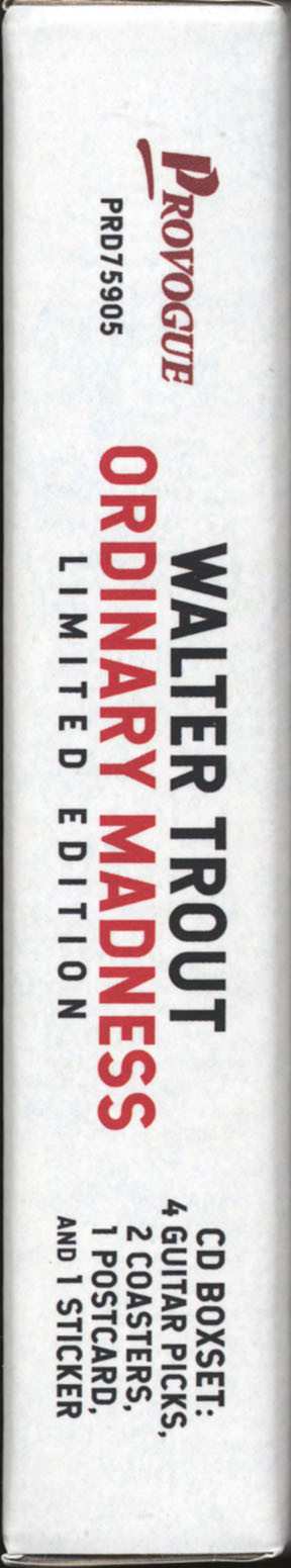 CD/Set di cofanetti Walter Trout: Ordinary Madness DLX | LTD