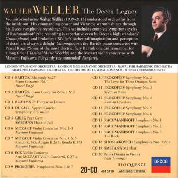 20CD/Set di cofanetti Walter Weller: The Decca Legacy