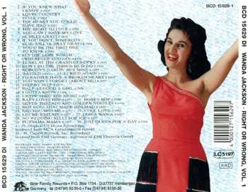 4CD/Set di cofanetti Wanda Jackson: Right Or Wrong