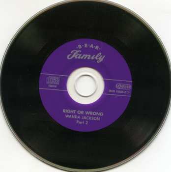 4CD/Set di cofanetti Wanda Jackson: Right Or Wrong