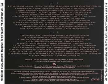 8CD/Set di cofanetti Wanda Jackson: Tears Will Be The Chaser For Your Wine