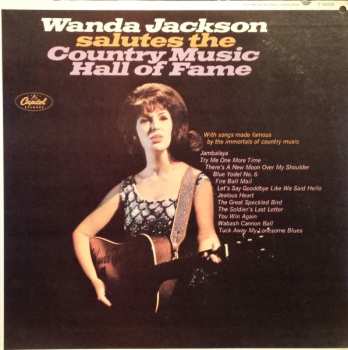 Album Wanda Jackson: Wanda Jackson Salutes The Country Music Hall Of Fame