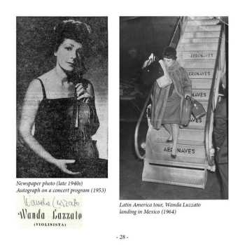 8CD/Set di cofanetti Wanda Luzzato: The Art Of Violin 2 - 1955-1979 Unreleased Recordings LTD