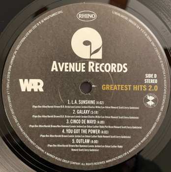 2LP War: Greatest Hits 2.0