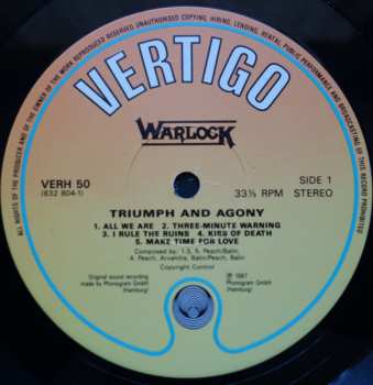 LP Warlock: Triumph And Agony