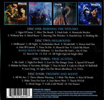 4CD/Set di cofanetti Warlock: I Rule The Ruins