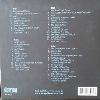 4CD/Set di cofanetti Lee Konitz: Two Not One