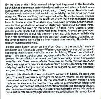 CD Warren Smith: Call Of The Wild