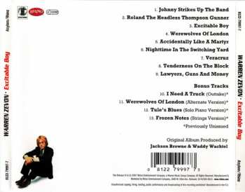 CD Warren Zevon: Excitable Boy